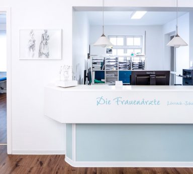 Die Frauenärzte Lörrach-Schopfheim Praxis Empfang