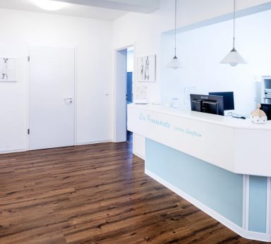 Die Frauenärzte Lörrach-Schopfheim Praxis Empfang